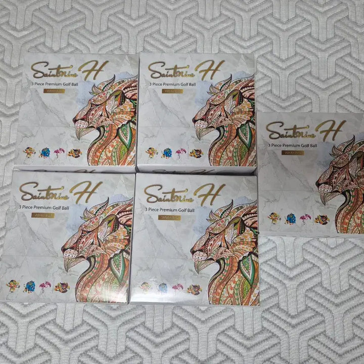 [BUNJANG] Saint Nine H Premium Golf Balls 6-Ball Set 5 Boxes / 세인트나인 H 골프공 6구 프리미엄 5박스