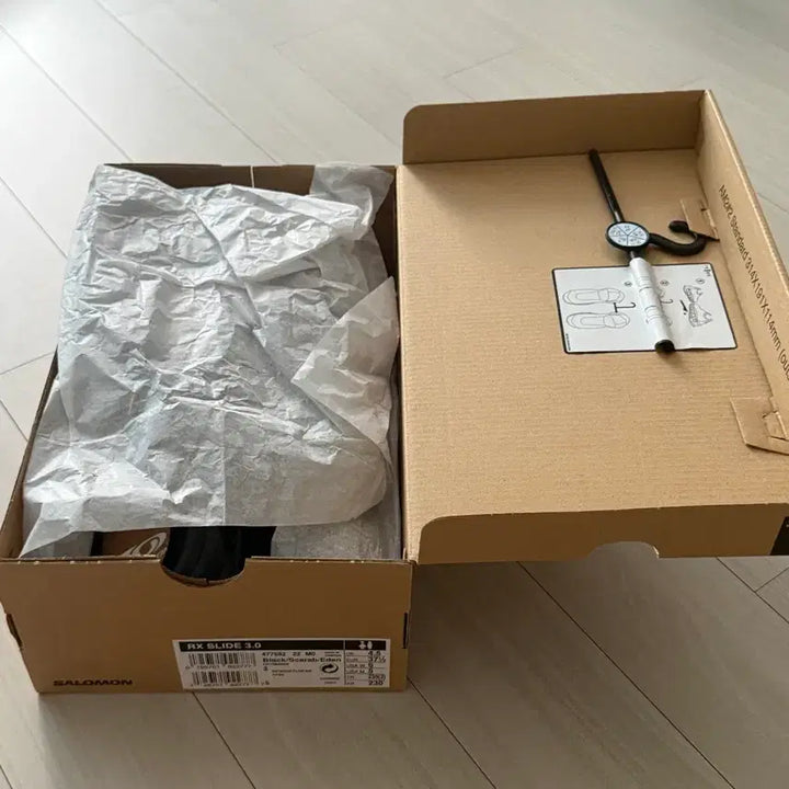 [BUNJANG] Salomon RX Slide 3.0 Black 230mm Sneakers / 살로몬 RX 슬라이드 3.0 블랙 230 새상품 정품