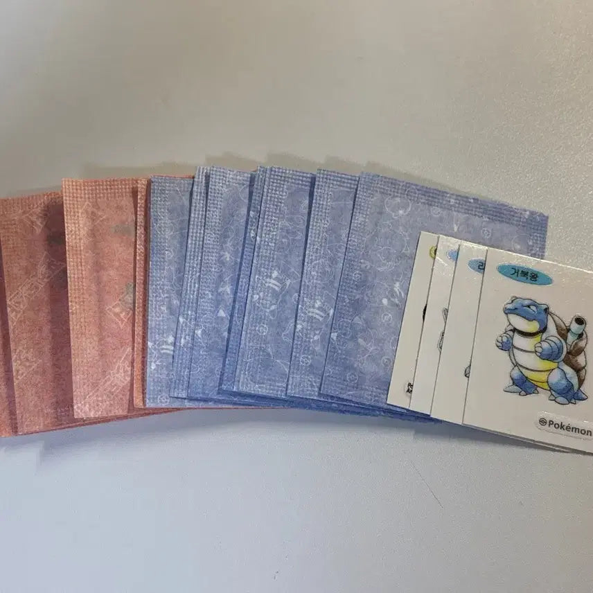 [BUNJANG] Pokemon Pichu 30th Anniversary Sealed Stickers Bundle / [반택포]포켓몬 띠부씰 일괄(총 24장)