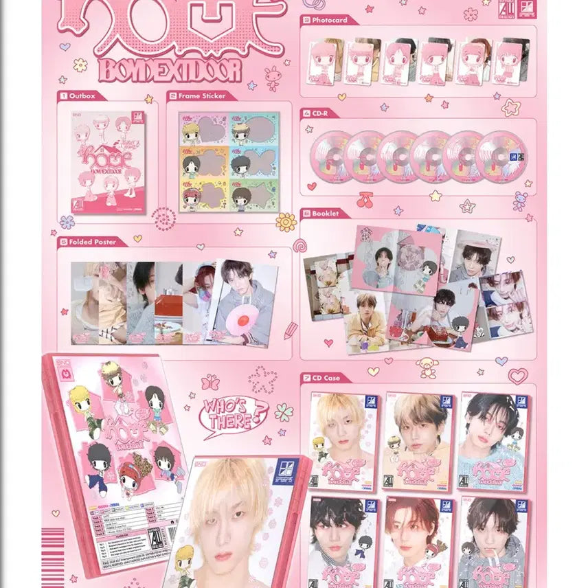 [BUNJANG] BOYNEXTDOOR HOME Album Sweet Home Version Split Set (Riwoo, Leehan) / 리우 이한!!)보이넥스트도어 HOME 앨범 스위트 홈 버전 올리브영 분철