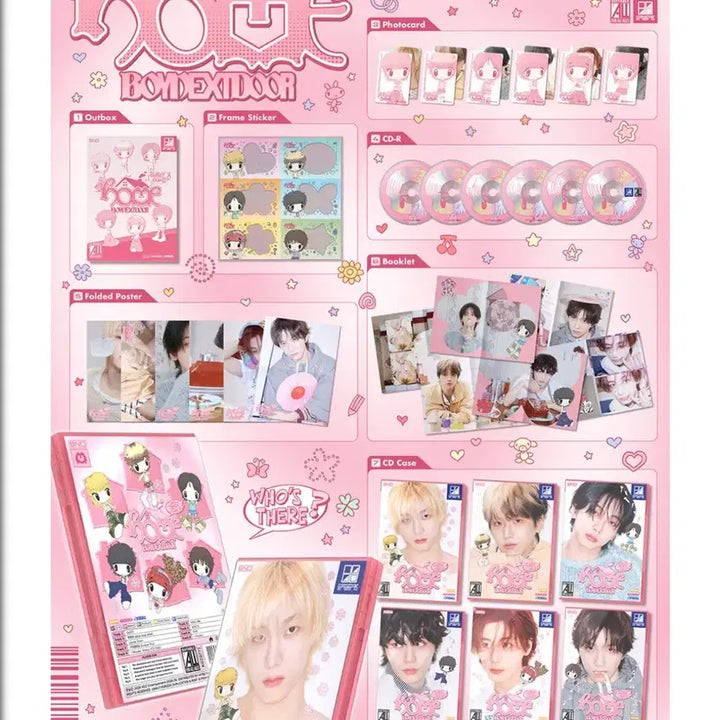 [BUNJANG] BOYNEXTDOOR HOME Album Sweet Home Version Split Set (Riwoo, Leehan) / 리우 이한!!)보이넥스트도어 HOME 앨범 스위트 홈 버전 올리브영 분철