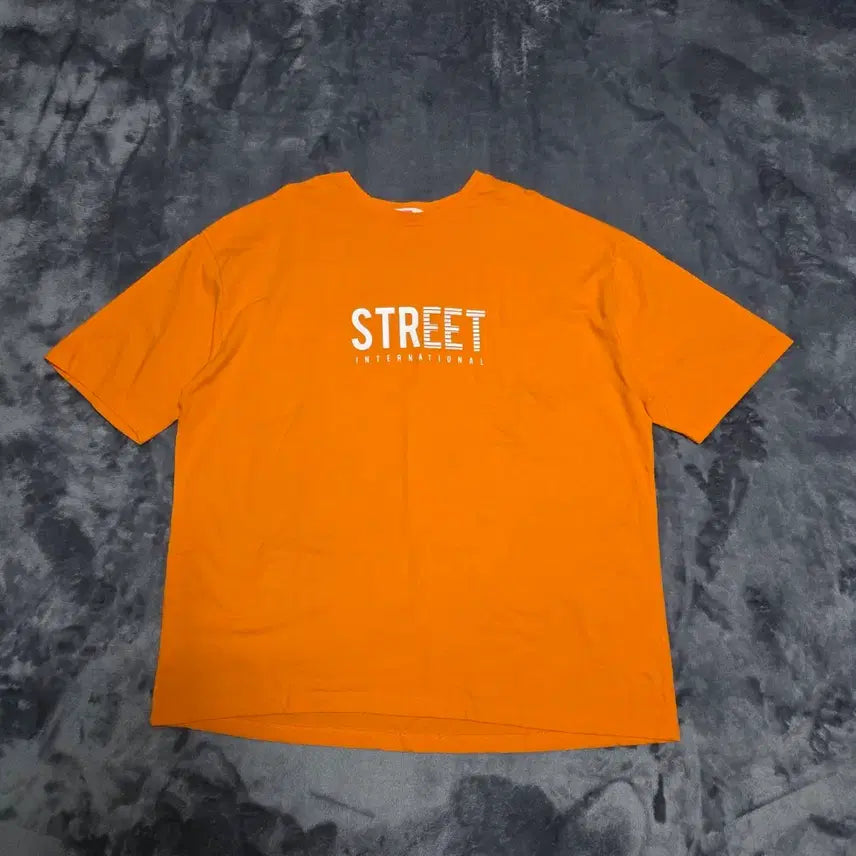 [BUNJANG] Oversized Fit Printed Short Sleeve T-Shirt / (F)오버핏 프린팅 반팔 티셔츠