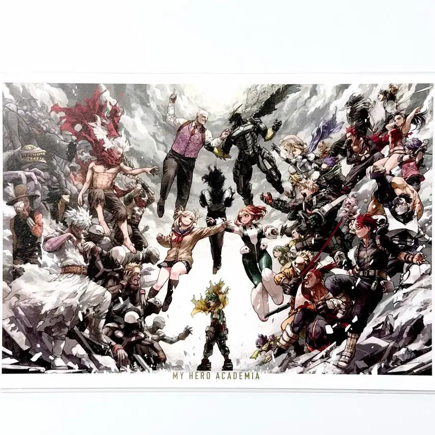 [BUNJANG] My Hero Academia Original Art Exhibition Key Visual Postcard Set / (미개봉)나의 히어로 아카데미아 원화전 키비주얼 포스트카드 엽서 세트
