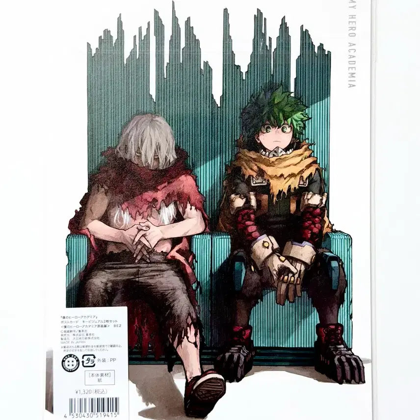 [BUNJANG] My Hero Academia Original Art Exhibition Key Visual Postcard Set / (미개봉)나의 히어로 아카데미아 원화전 키비주얼 포스트카드 엽서 세트
