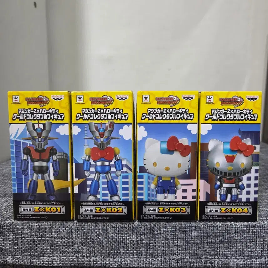 [BUNJANG] World Collectable Figure Hello Kitty x Mazinger Z Collaboration Limited Edition / [월콜 WCF] 월콜 키티x마징가 콜라보 한정판 판매 / 미개봉 새상품