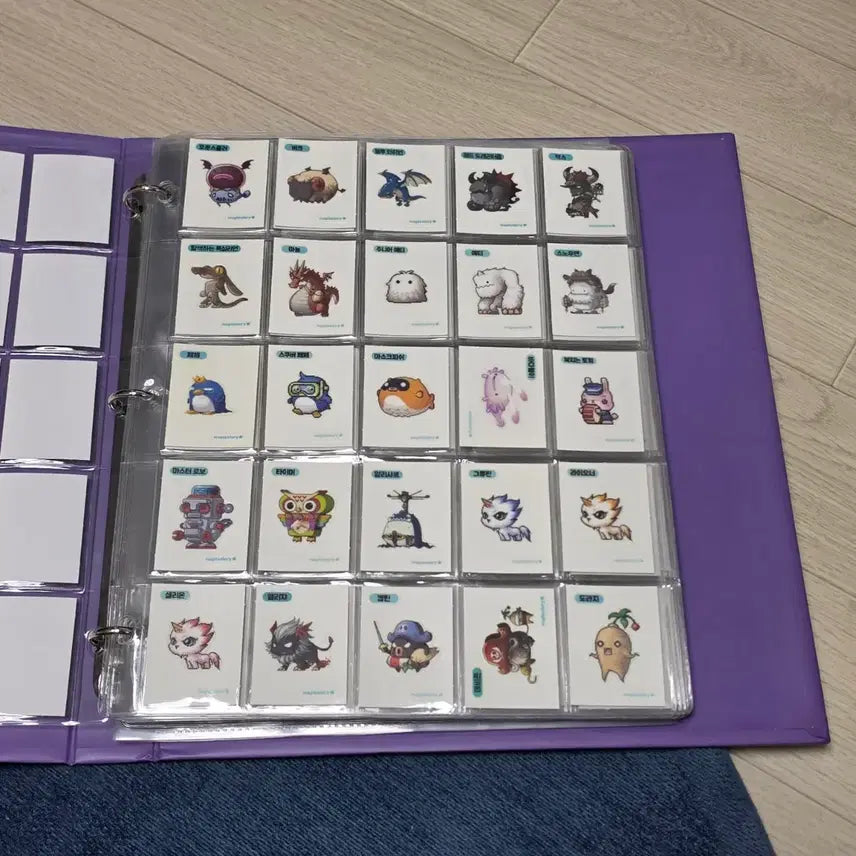 [BUNJANG] MapleStory Sticker S2 Bundle Set (62 Types) / 메이플스토리 띠부씰 시즌1 일괄 판매합니다(62종)