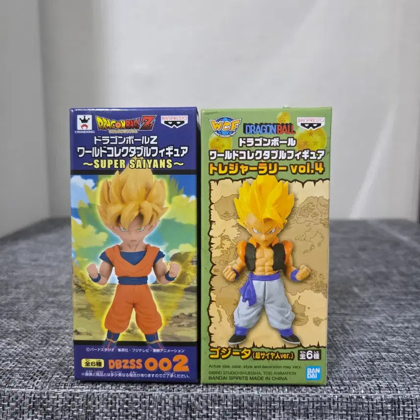 [BUNJANG] Dragon Ball World Collectable Figure Son Goku + Gogeta Bundle / [월콜 WCF] 드래곤볼 월콜 손오공 + 오지터 일괄 판매