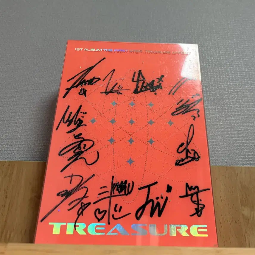[BUNJANG] TREASURE 1st Full Album All Members Signed CD / 트레저 TREASURE 정규 1집 / 전멤버 비매 친필사인 CD
