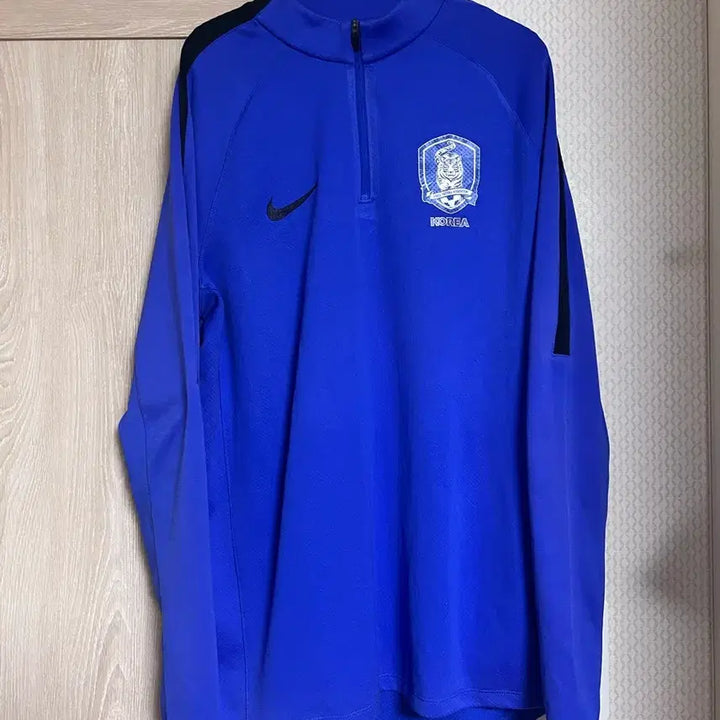 [BUNJANG] Nike Korean National Football Team Training Half-Zip Top / 나이키 축구 국대 트레이닝 하프집업 탑