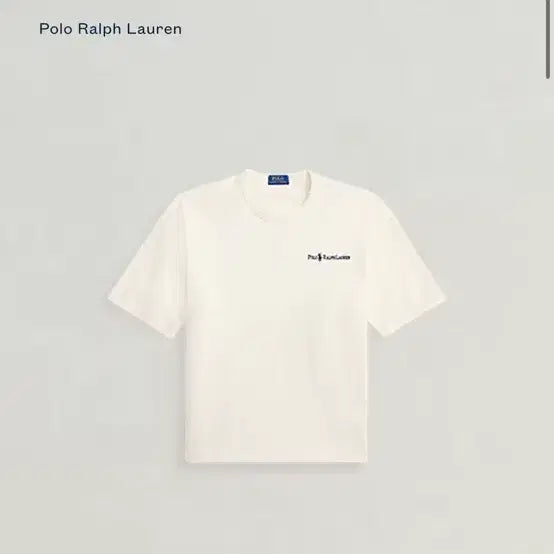 [BUNJANG] Polo Ralph Lauren White Short Sleeve T-Shirt / 폴로 랄프로렌 화이트 반팔 티셔츠 S,M