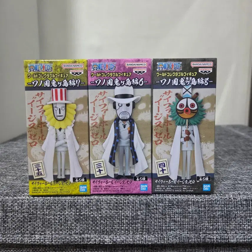 [BUNJANG] One Piece World Collectable Figure (WCF) CP.0 Set of 3 / [월콜 WCF] 원피스 월콜 CP.0 3종 일괄 판매