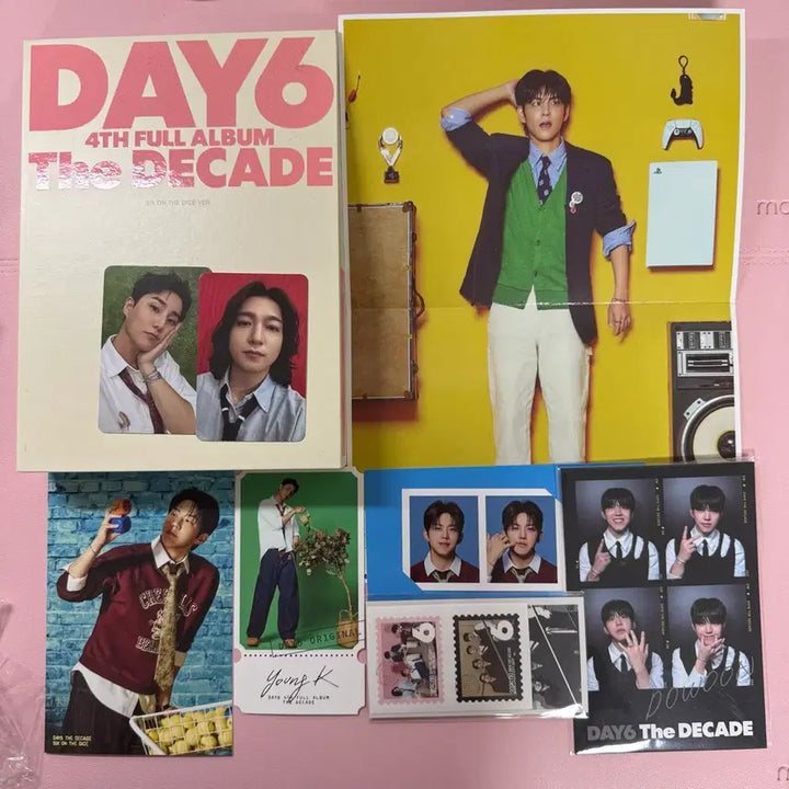 [BUNJANG] DAY6 The Decade Pre-order Four-Cut Photo Set / 데이식스 더데케이드 앨범 예판 네컷 풀셋 양도 판매