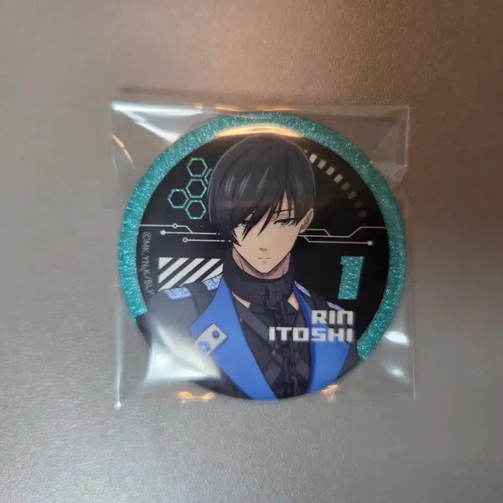 [BUNJANG] Blue Lock Rin Itoshi Cyberpunk Can Badge / 블루록 린 사이버펑크 캔뱃지