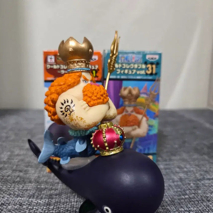 [BUNJANG] One Piece World Collectable Figure Neptune + Hoey Bundle Set / [월콜 WCF] 원피스 월콜 넵튠 + 호에 일괄 판매