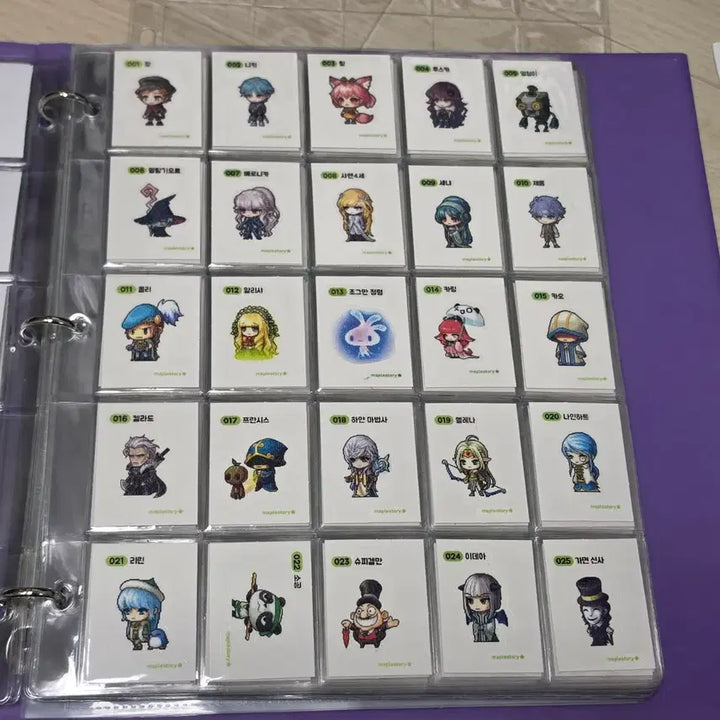 [BUNJANG] MapleStory Season 2 94 Types Sticker Set / 메이플스토리 시즌2 띠부씰 일괄(94종) 판매