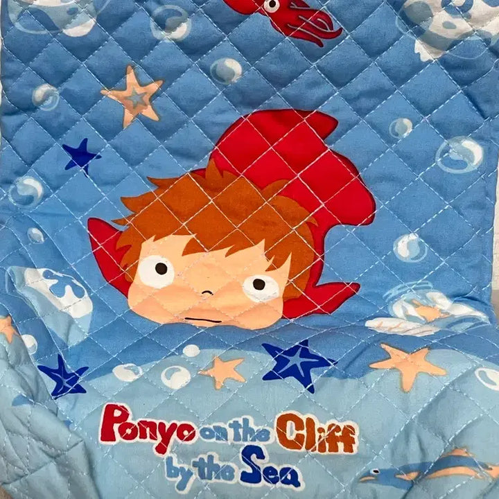 [BUNJANG] Ponyo on the Cliff by the Sea Quilted Bag / 벼랑 위의 포뇨 퀼팅 가방