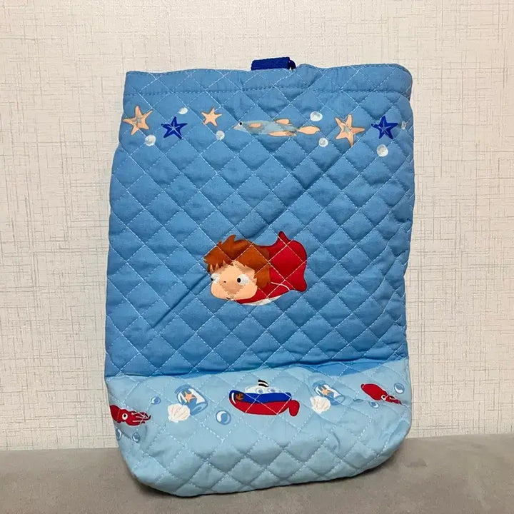 [BUNJANG] Ponyo on the Cliff by the Sea Quilted Bag / 벼랑 위의 포뇨 퀼팅 가방
