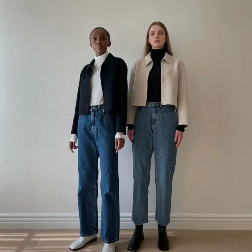[BUNJANG] Studio Salt Handmade Collar Jacket - Oatmeal / 스튜디오솔트 핸드메이드 카라자켓_오트밀
