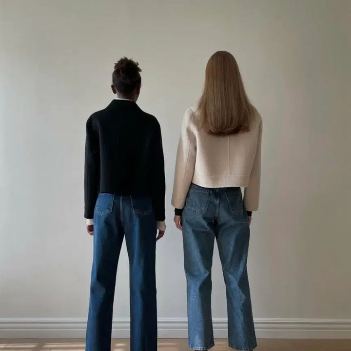 [BUNJANG] Studio Salt Handmade Collar Jacket - Oatmeal / 스튜디오솔트 핸드메이드 카라자켓_오트밀