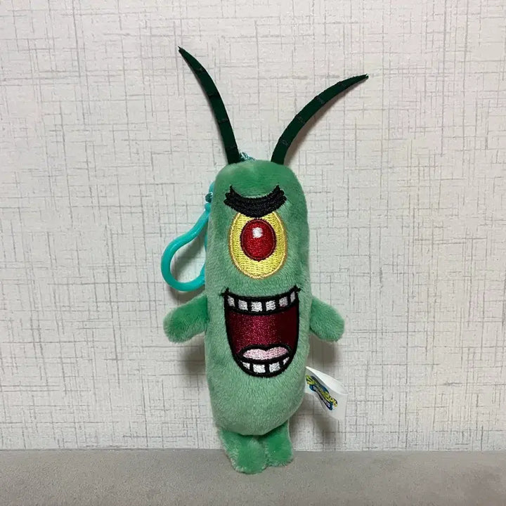 [BUNJANG] SpongeBob Plankton Plush Keychain / 스폰지밥 플랑크톤 인형 키링