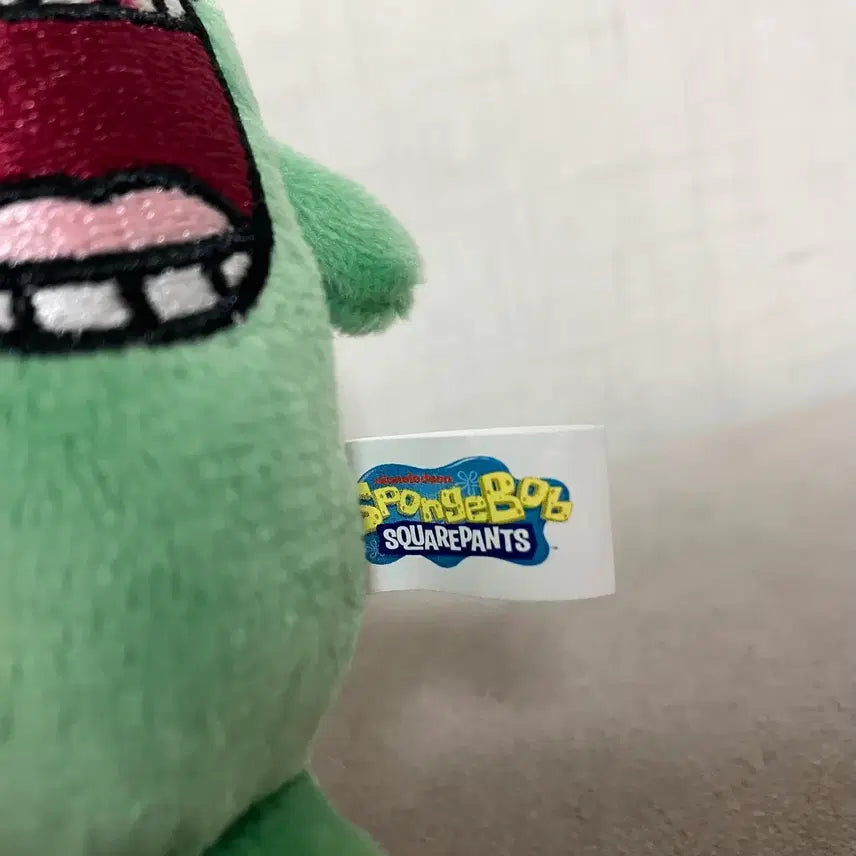 [BUNJANG] SpongeBob Plankton Plush Keychain / 스폰지밥 플랑크톤 인형 키링