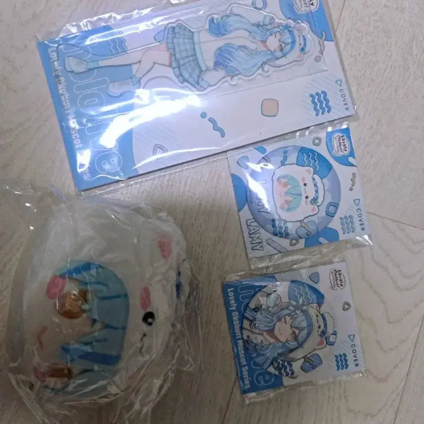 [BUNJANG] Hololive Lovely Okaburi Mascot Series Lamie Set / 홀로라이브 마스코트 시리즈 유키하나 라미 세트