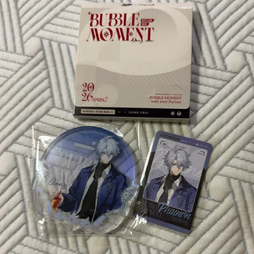 [BUNJANG] Honkai Star Rail Bronya Acheron Acrylic Coaster, Photocard / 붕괴 스타레일 파이논 공차 콜라보 아크릴 코스터, 포토카드
