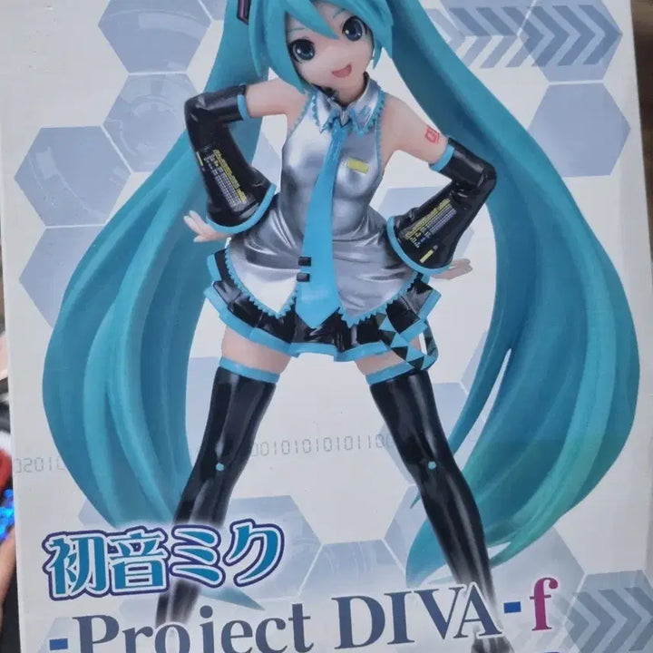 [BUNJANG] Hatsune Miku Project DIVA F Figure / 하츠네미쿠 프로젝트 디바 F 피규어 고전 미소녀