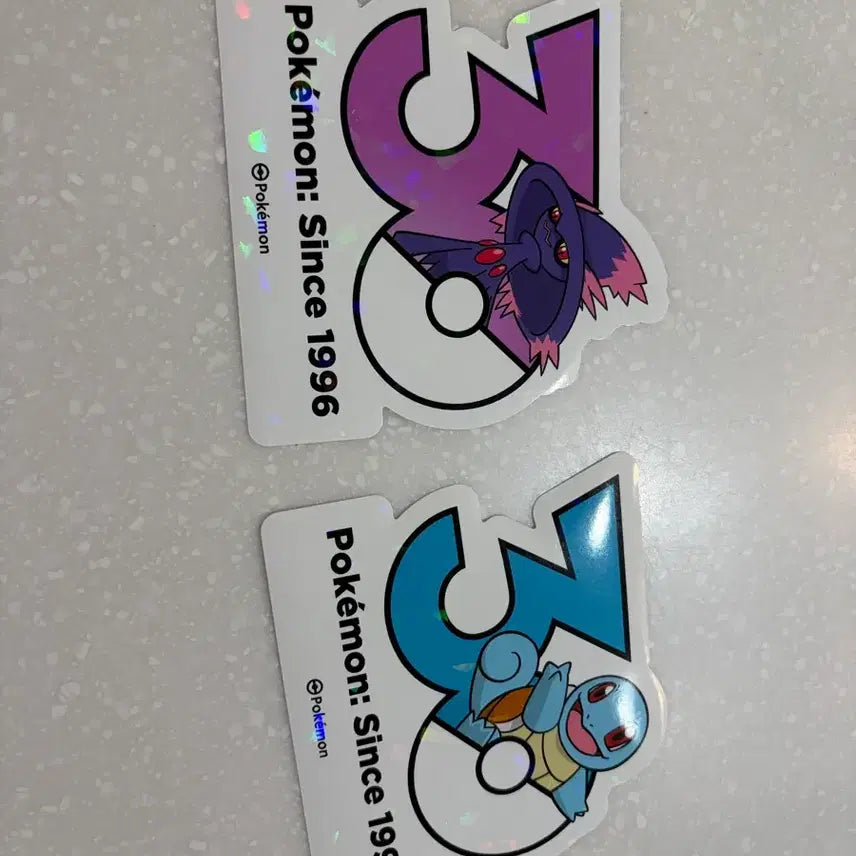 [BUNJANG] Pokemon 30th Anniversary Stickers / 포켓몬 30주년 기념 스티커