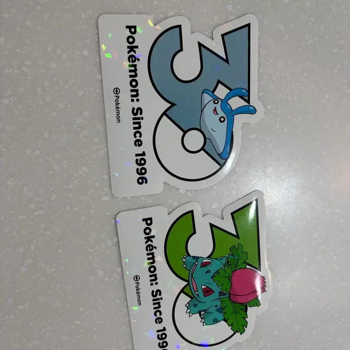 [BUNJANG] Pokemon 30th Anniversary Stickers / 포켓몬 30주년 기념 스티커