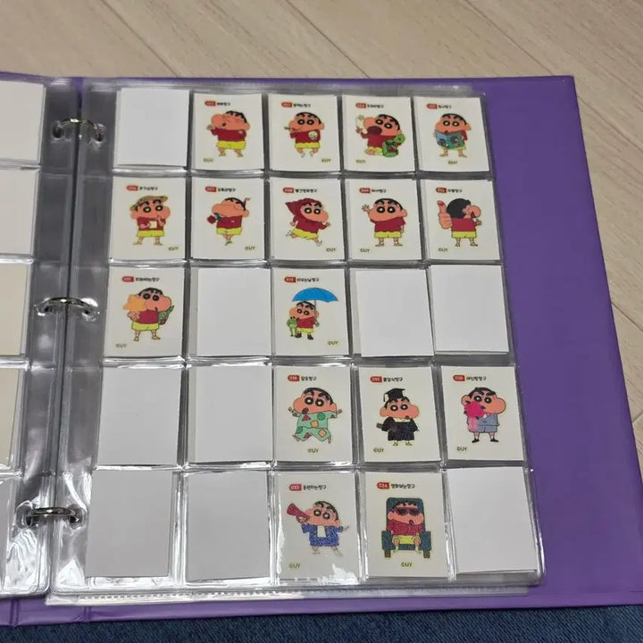 [BUNJANG] Crayon Shin-chan Ddibbuzi Seal Bundle Set (55 Types) / 짱구는못말려 띠부씰 일괄 판매(55종)