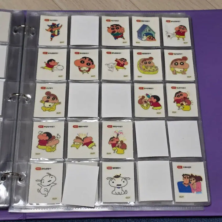 [BUNJANG] Crayon Shin-chan Ddibbuzi Seal Bundle Set (55 Types) / 짱구는못말려 띠부씰 일괄 판매(55종)