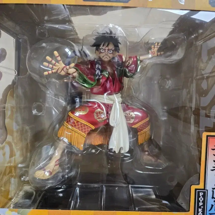 [BUNJANG] Portrait.Of.Pirates One Piece Luffy Kabuki Figure 2016 (Domestic Version) / pop 원피스 루피 가부키 피규어 2016 내수용 암막보관