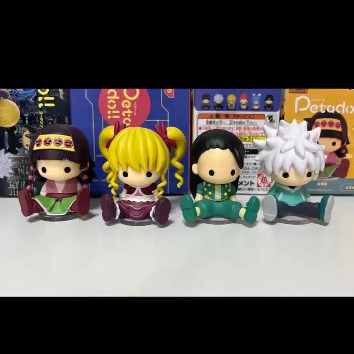 [BUNJANG] Hunter x Hunter Petal Doll Bundle Set / 택포 5.2 일괄 5개 헌터헌터 시험편 페타돌 이르미 페타돌