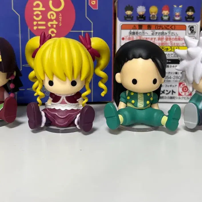 [BUNJANG] Hunter x Hunter Petal Doll Bundle Set / 택포 5.2 일괄 5개 헌터헌터 시험편 페타돌 이르미 페타돌