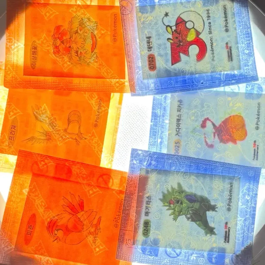 [BUNJANG] Pokemon Bread Stickers Bundle Set / 초판,30주년 일괄,각개
