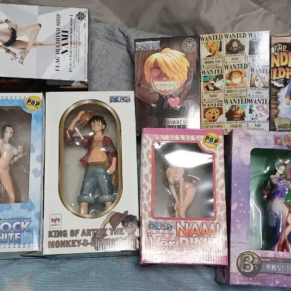 [BUNJANG] One Piece P.O.P Nami/Hancock/Luffy Figure Set / 원피스 피규어 P.O.P 나미/핸콕/루피 외