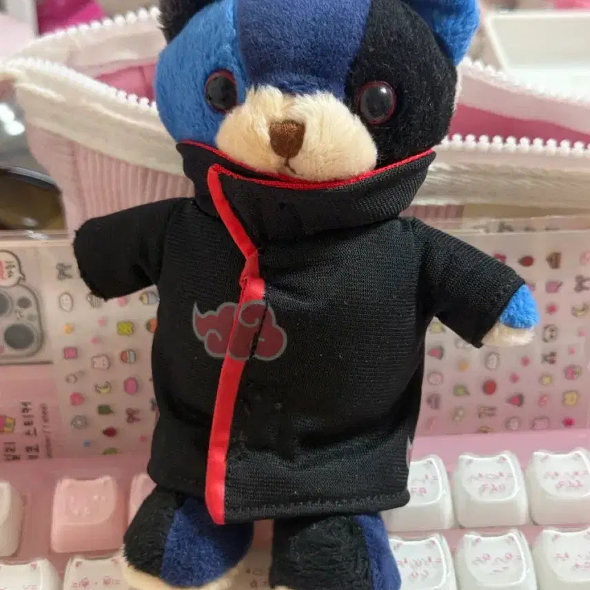 [BUNJANG] Sasuke Akatsuki Bear Plush Doll Unsealed / 사스케 아카츠키 베어 단순 개봉 보관 (택x)