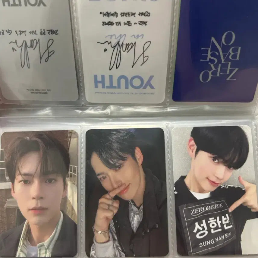 [BUNJANG] ZB1 Sung Hanbin Bundle Set Photocard / 제베원 성한빈 포카 일괄판매