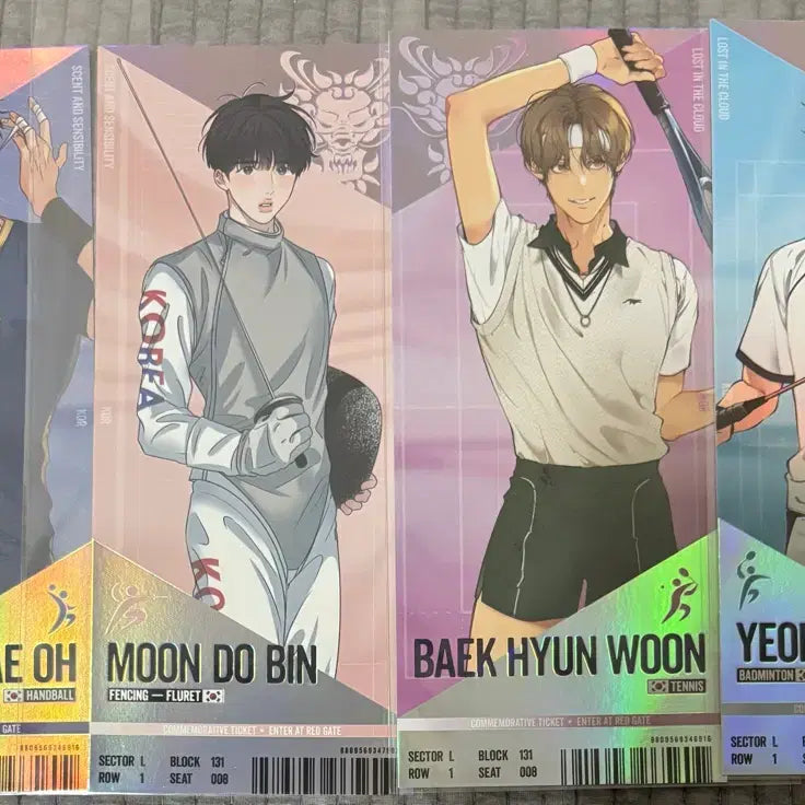 [BUNJANG] Jaimishop Hyanggyeong Cloud Team Resin Ticket Bundle Set / 재이미샵 향경 클라우드 팀레진 티켓 양도