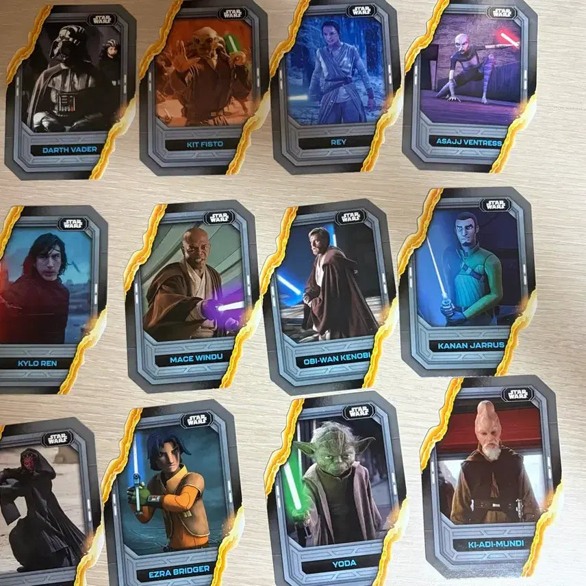 [BUNJANG] Star Wars Insert Card Bundle Set (12 Cards) / 스타워즈 인서트 카드 12장 일괄