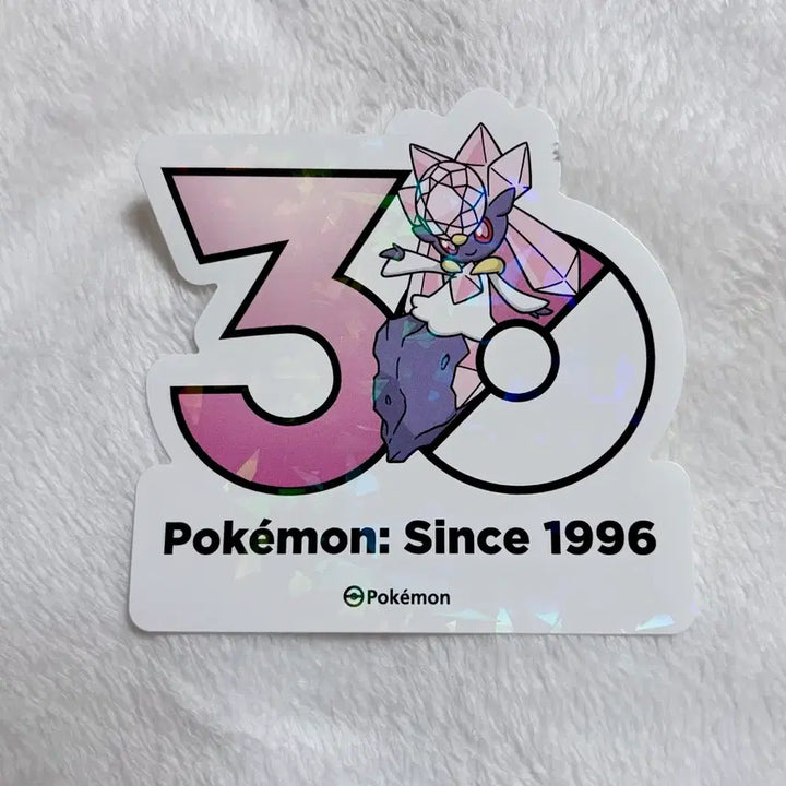 [BUNJANG] Pokemon 30th Anniversary Diancie Sticker / 포켓몬 30주년 스티커 디안시
