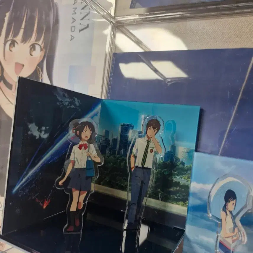 [BUNJANG] Your Name Acrylic Diorama / 너의 이름은 아크릴 디오라마 (신카이마코토 팝업)