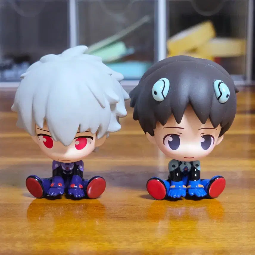 [BUNJANG] Evangelion Shinji &amp; Kaworu Blind Box Figure Bundle Set / 에반게리온 신지 카오루 블라인드 박스 피규어 일괄
