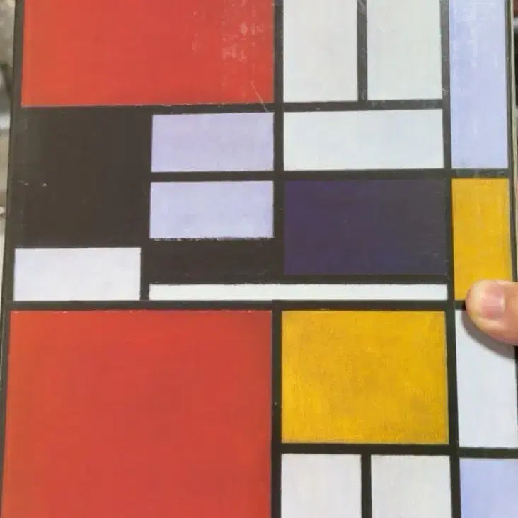 [BUNJANG] Medicom Toy BE@RBRICK Mondrian 400% + 100% Set / 미개봉) 베어브릭 몬드리안 400%+100%