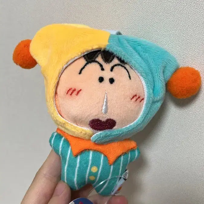 [BUNJANG] Goo Character Circus Pierrot Doll Keyring / 맹구 서커스 피에로 인형 키링