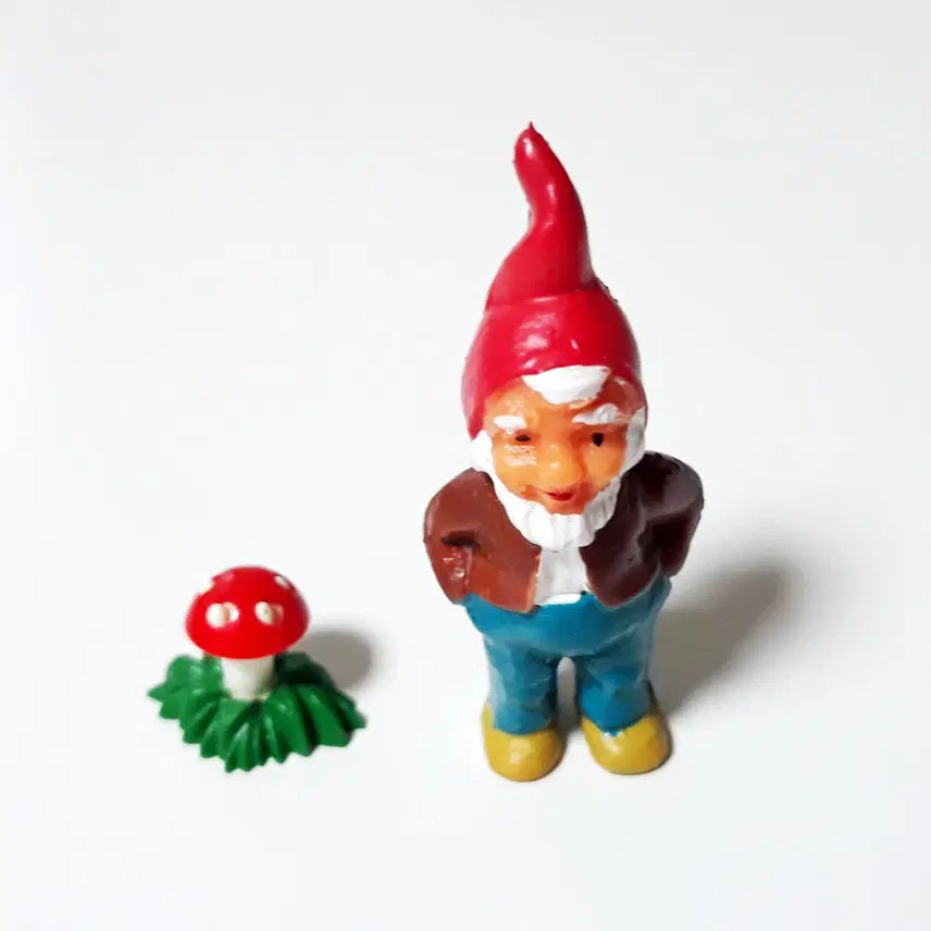 [BUNJANG] German Gnome Elfs Miniature Figure (Hand-Painted) / 독일 Gnome Elfs 2인치 미니