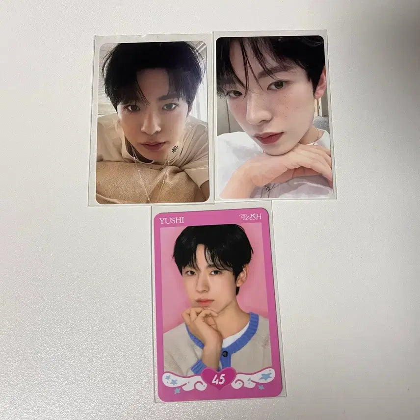 [BUNJANG] NCT WISH Steady Popup Lucky Draw Photocard Yushi Bundle Set / (일괄) 엔시티위시 스테디 팝업 5만원 특전 트레카 유우시 포카