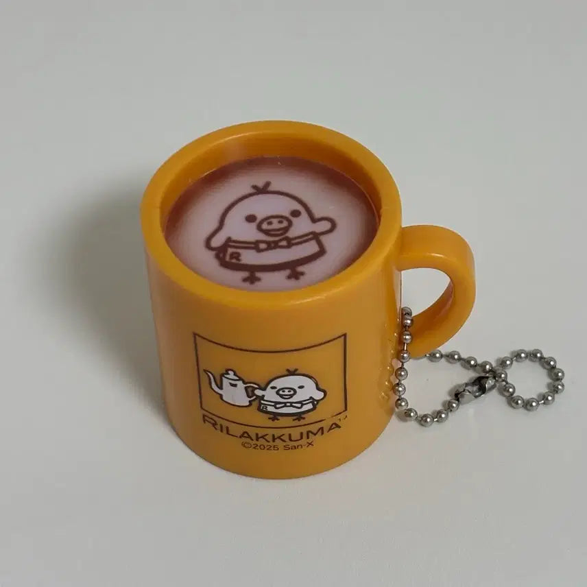 [BUNJANG] Rilakkuma Kiiroitori Latte Art Cup Gacha Light / 리락쿠마 키이로이토리 라이트 라떼아트 컵 가챠