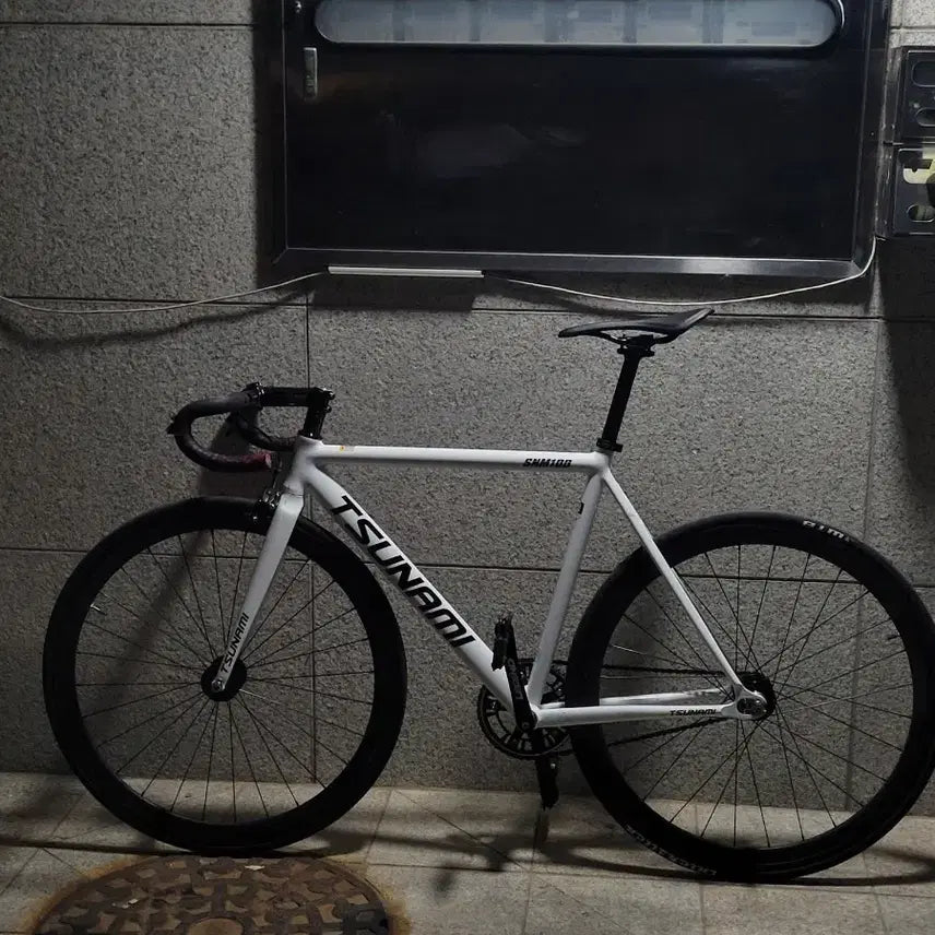 [BUNJANG] Tsunami White M Bicycle Frame / 쓰나미 화이트